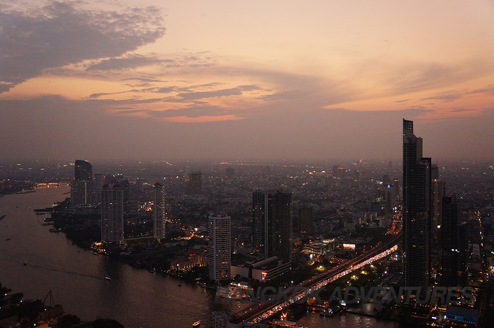 View from Lebua Hangover Sky Bar