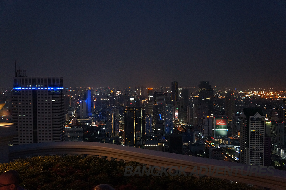 View of Bangkok From the Lebua skybar