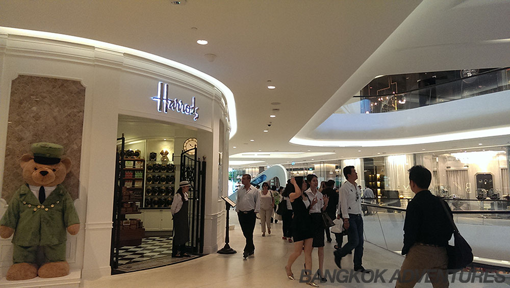 Harrods store at Central Embassy Mall Bangkok