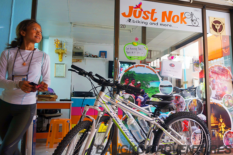 Just Nok Bangkok Bike Tour office