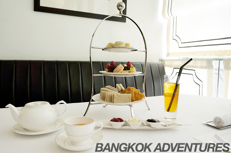 The Afternoon Tea Set at Cafe Claire - Oriental Residence Bangkok