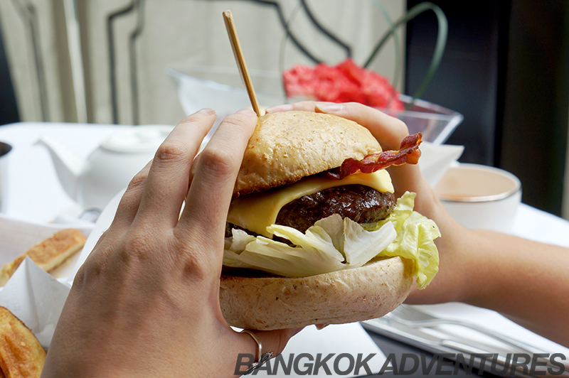 Seasonal Burger at Cafe Claire - Oriental Residence Bangkok