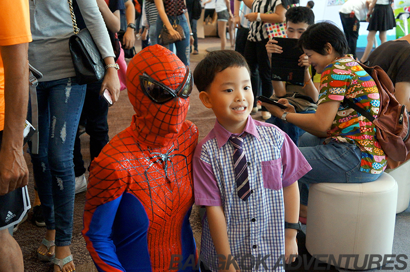 Spiderman at Bangkok Comic Con 2014