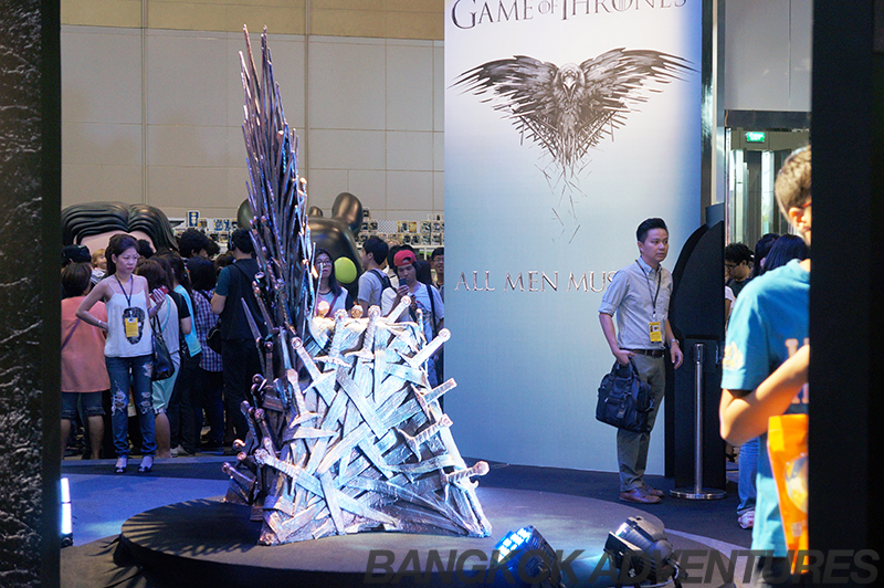 The Iron Throne at Bangkok Comic Con 2014