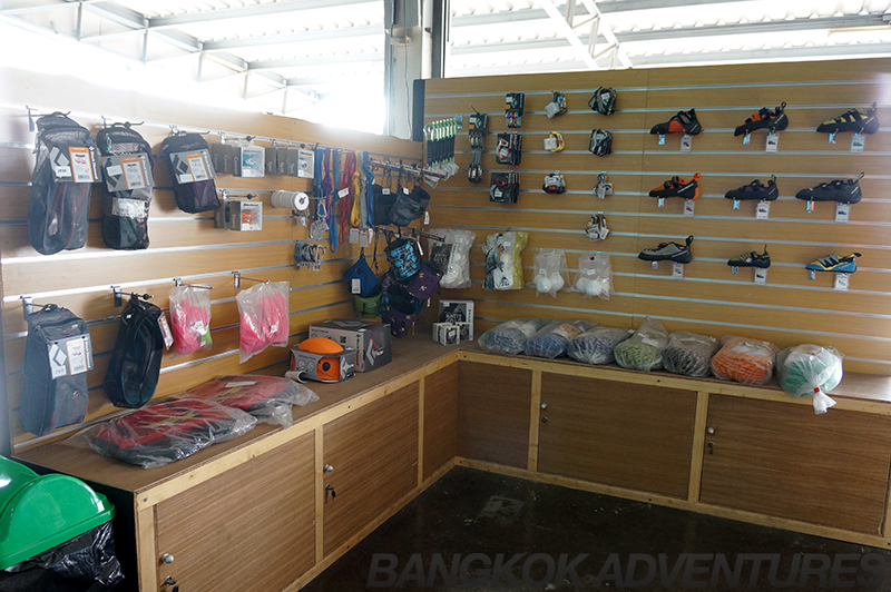 Buy your climbing gear at Rock Domain Climbing Gym in Bangkok