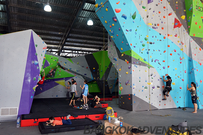 Rock Domain Climbing Gym, Bangkok, Thailand