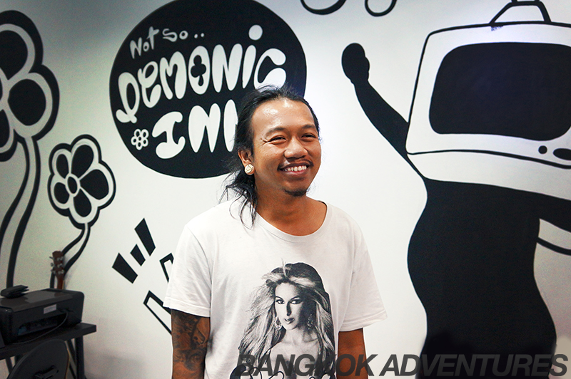 Tong at Demonic Ink Bangkok tattoo studio