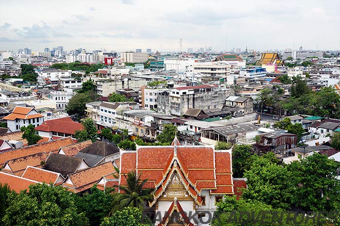 Wat Saket Temple Bangkok - the Temple of the Golden Mount. Bangkok Adventures